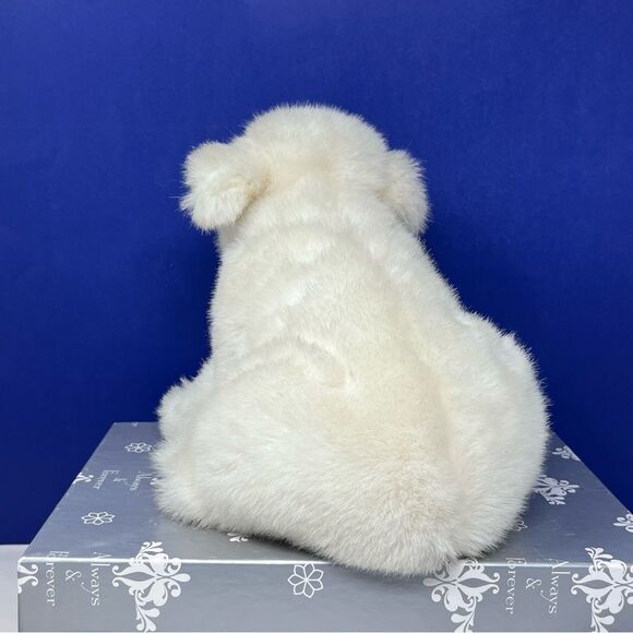 1989 Smithsonian Wild Heritage Collection Plush 8” Polar Bear - Picture 4 of 9